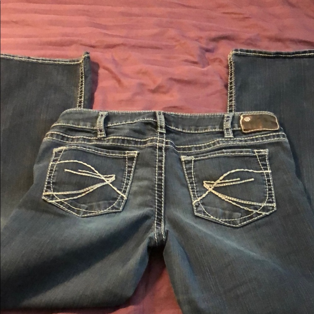 Silver jeans